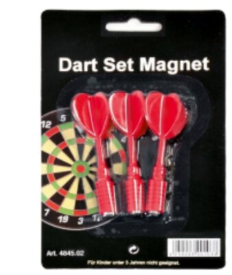 Magnet-Dart-Ersatzpfeile rot